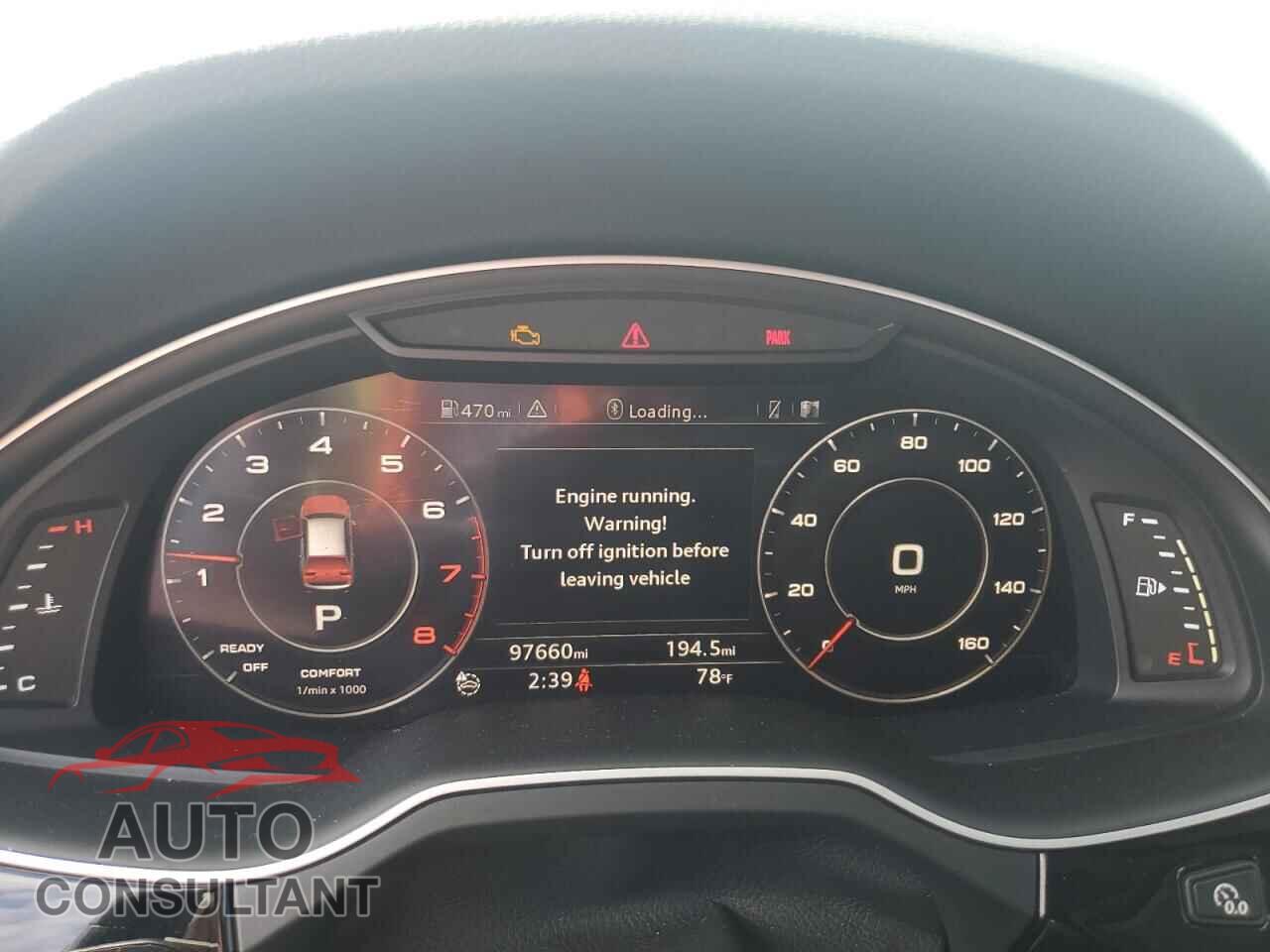 AUDI Q7 2017 - WA1LAAF76HD001687
