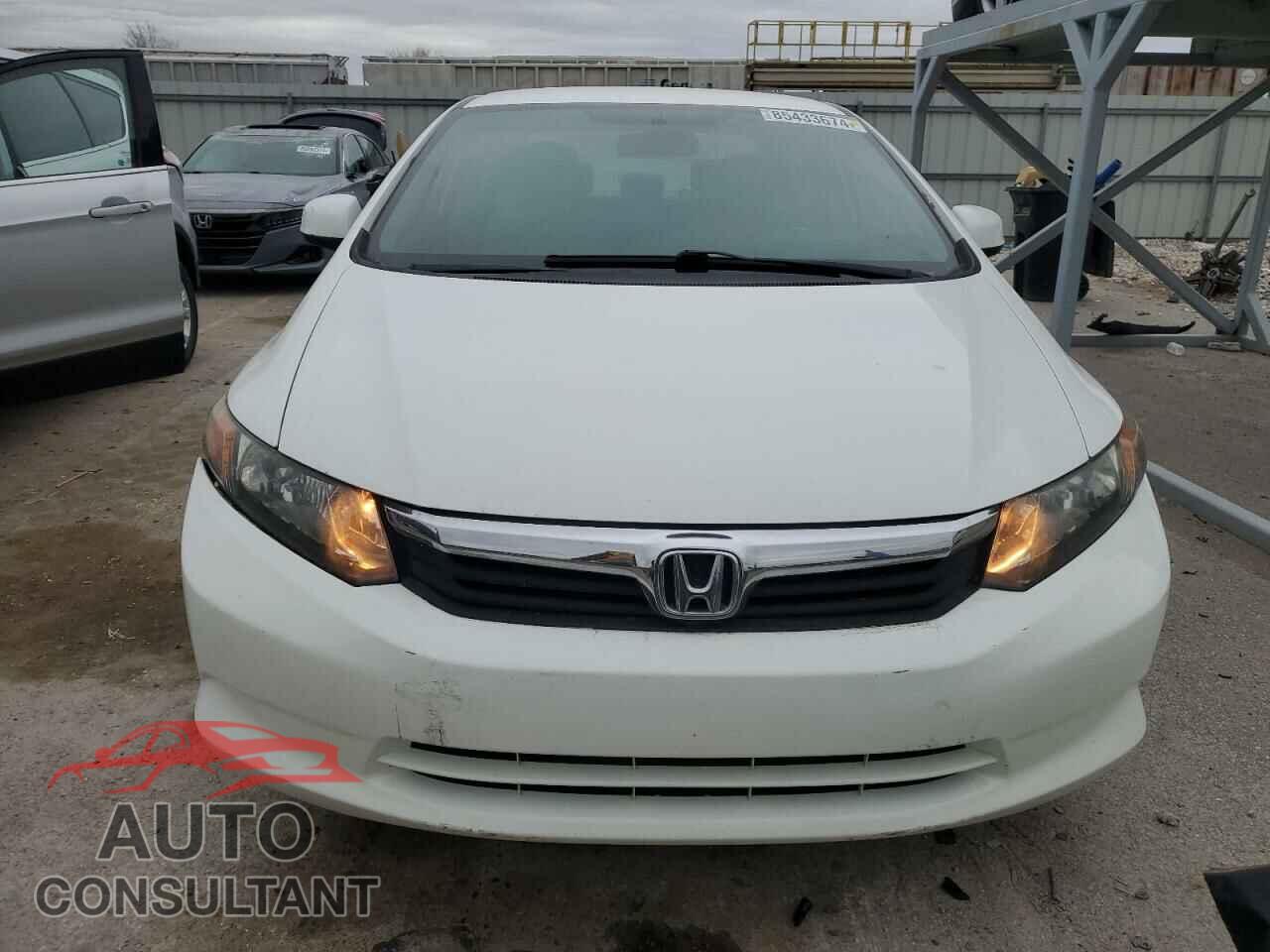 HONDA CIVIC 2012 - 19XFB2F5XCE020450