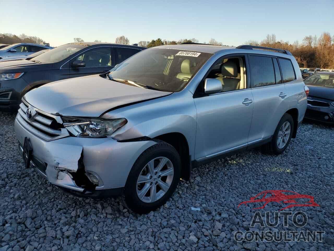 TOYOTA HIGHLANDER 2013 - 5TDZK3EH8DS094827