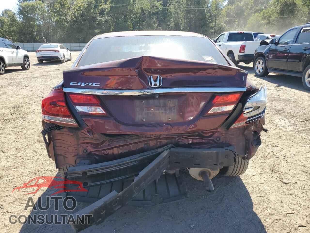 HONDA CIVIC 2013 - 19XFB2F85DE091003