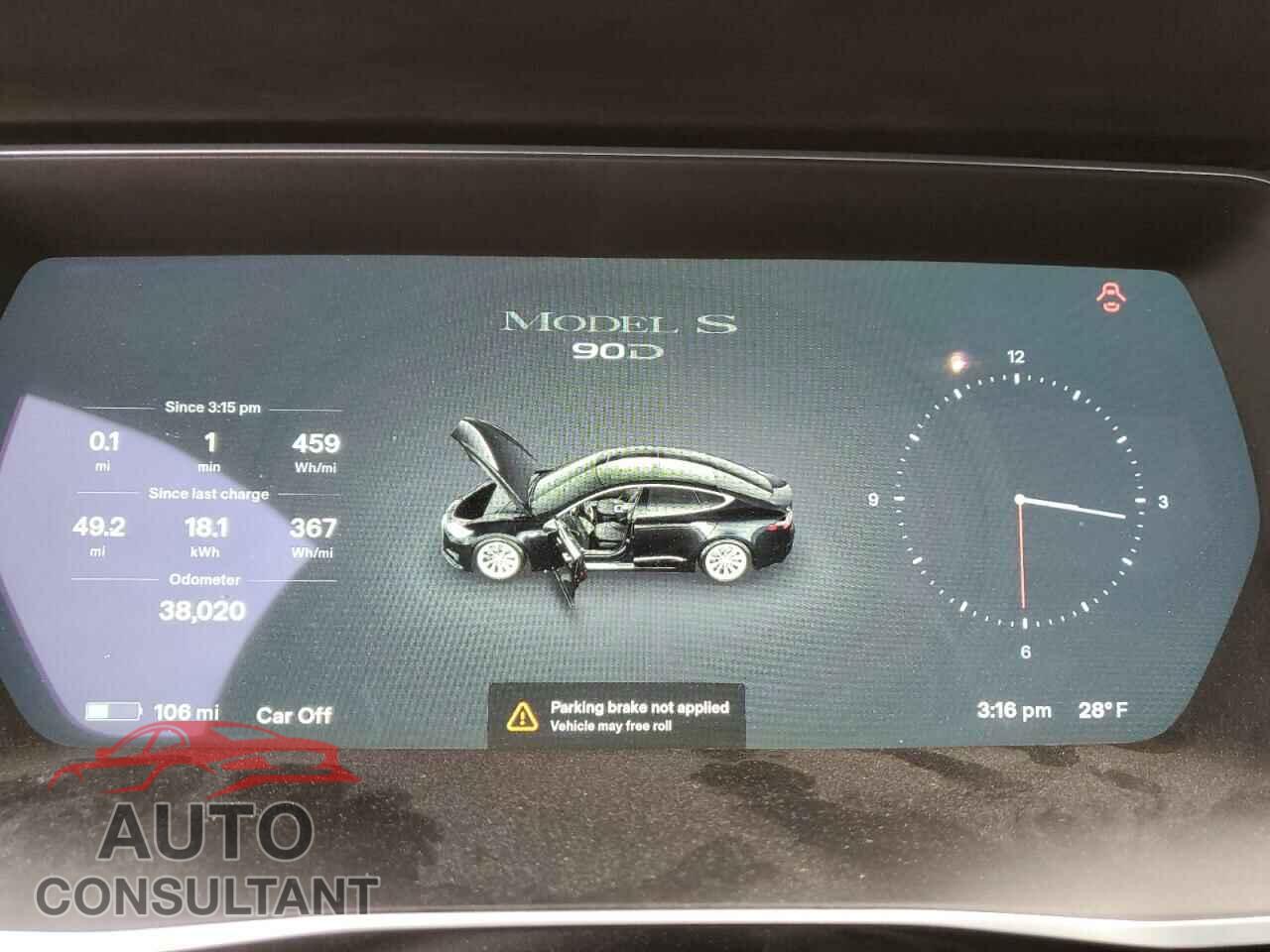 TESLA MODEL S 2016 - 5YJSA1E22GF141900