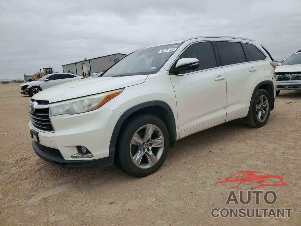 TOYOTA HIGHLANDER 2016 - 5TDDKRFH5GS263959
