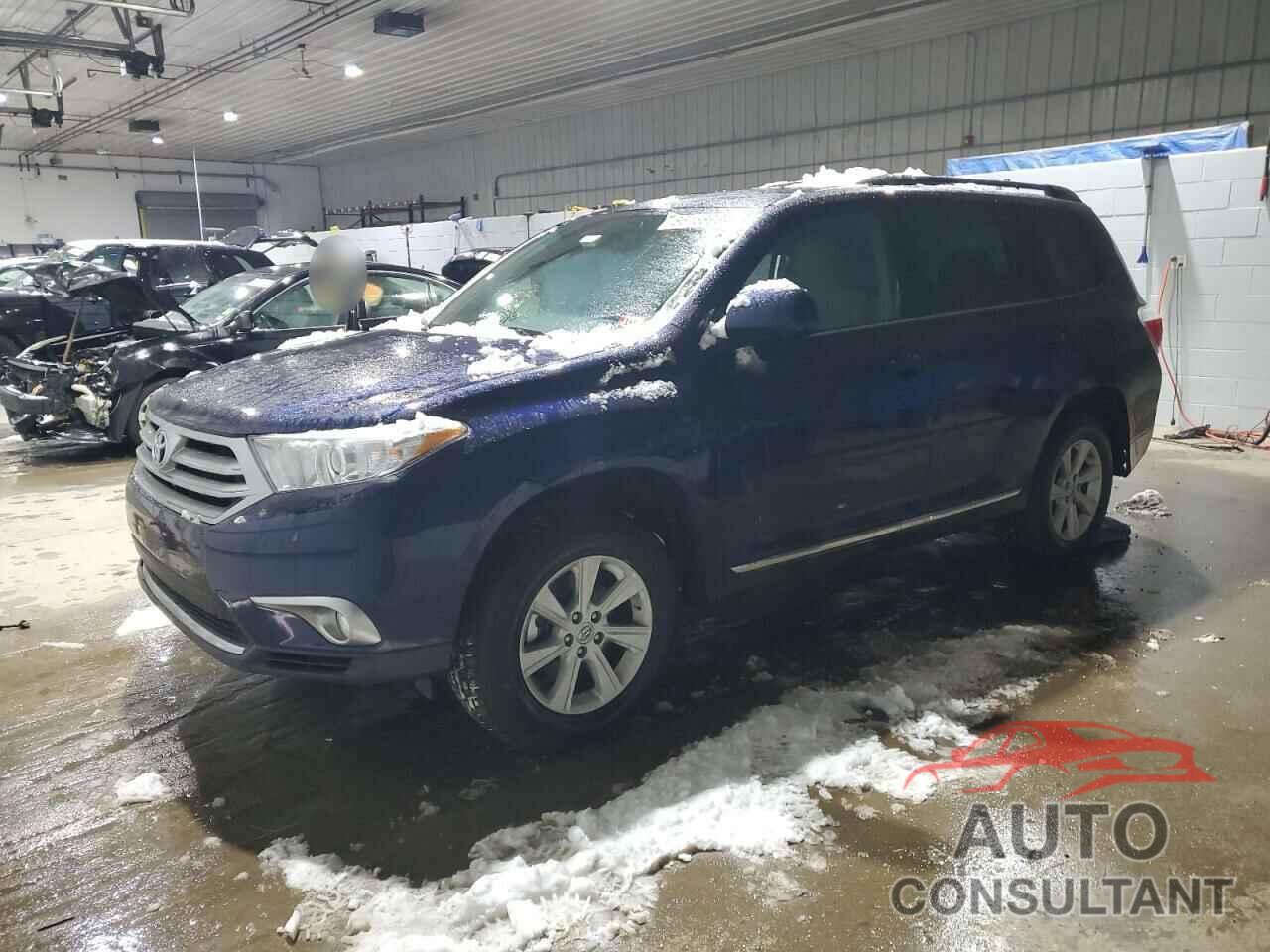 TOYOTA HIGHLANDER 2012 - 5TDBK3EH4CS120629