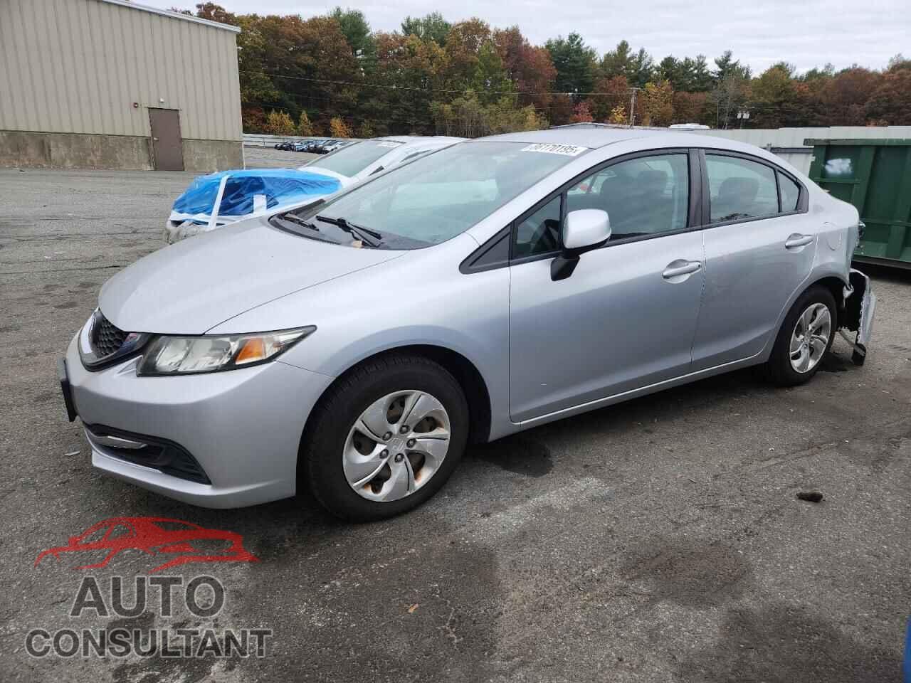 HONDA CIVIC 2013 - 2HGFB2F54DH568967