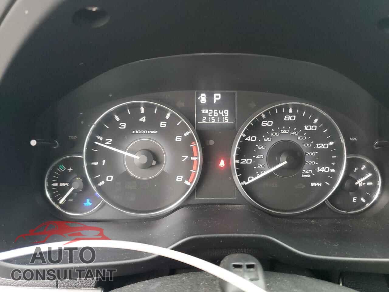 SUBARU LEGACY 2012 - 4S3BMBA64C3011016