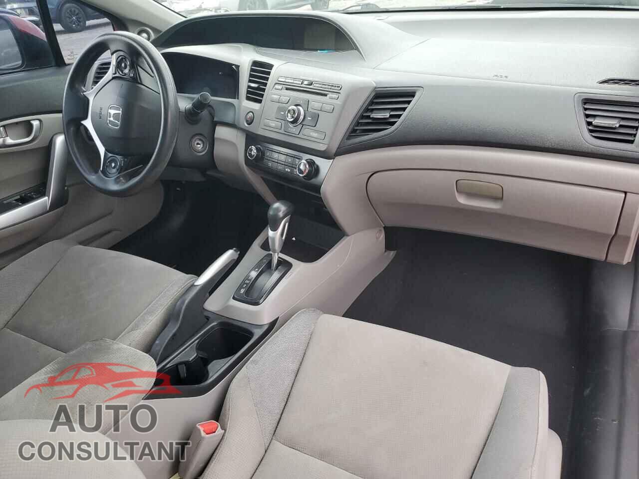 HONDA CIVIC 2012 - 2HGFG3B80CH542565