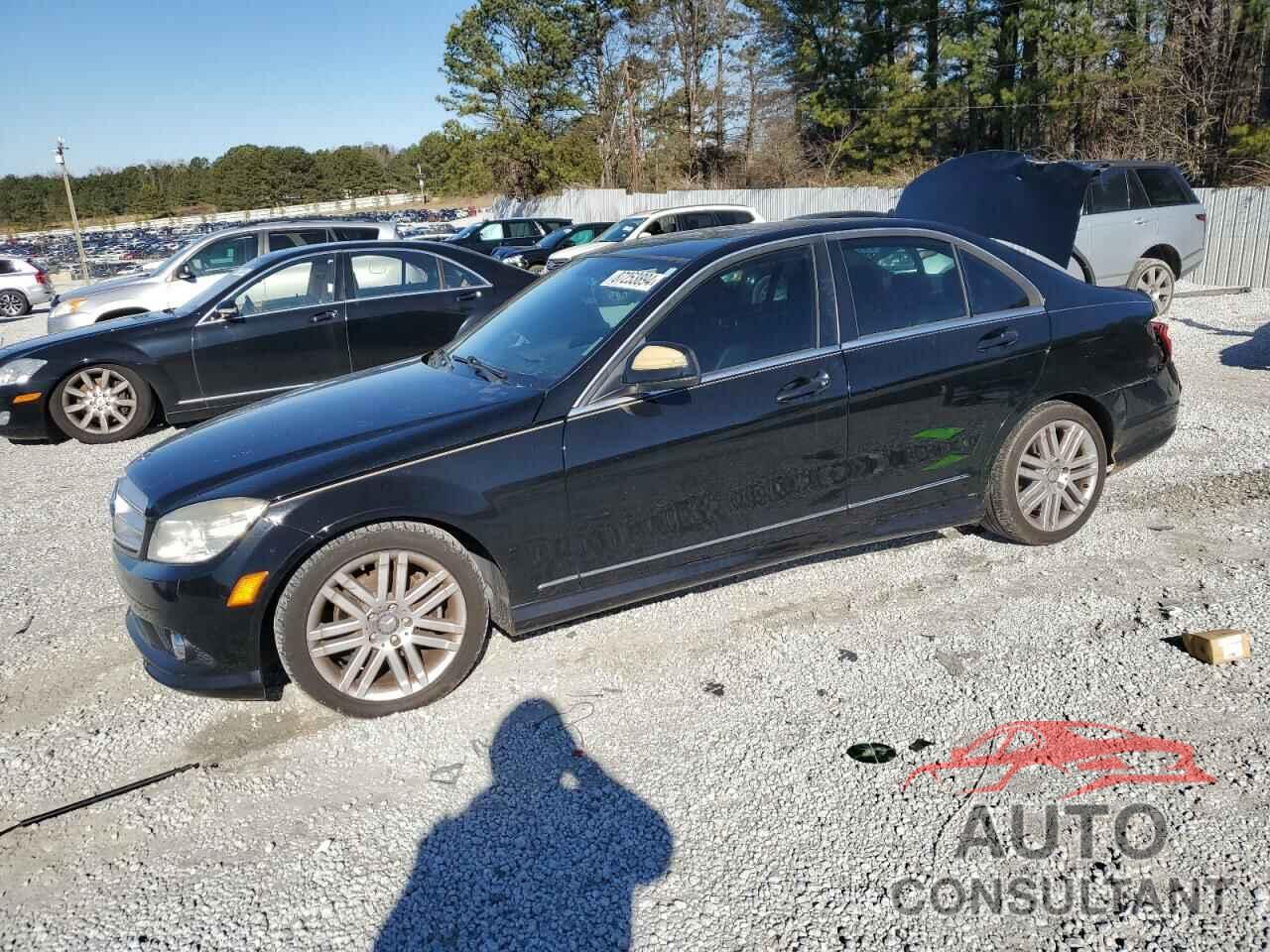 MERCEDES-BENZ C-CLASS 2009 - WDDGF54X09R072476
