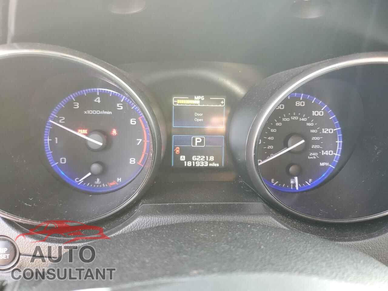 SUBARU OUTBACK 2017 - 4S4BSACC5H3219623