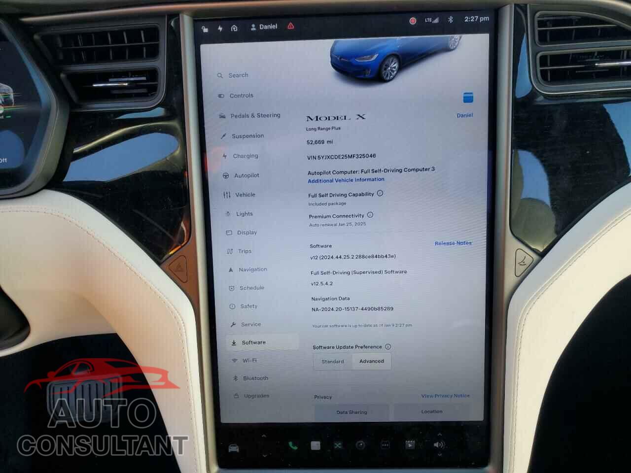 TESLA MODEL X 2021 - 5YJXCDE25MF325046