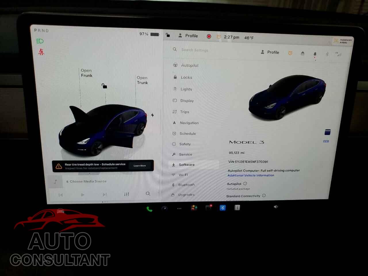 TESLA MODEL 3 2022 - 5YJ3E1EA5NF370391