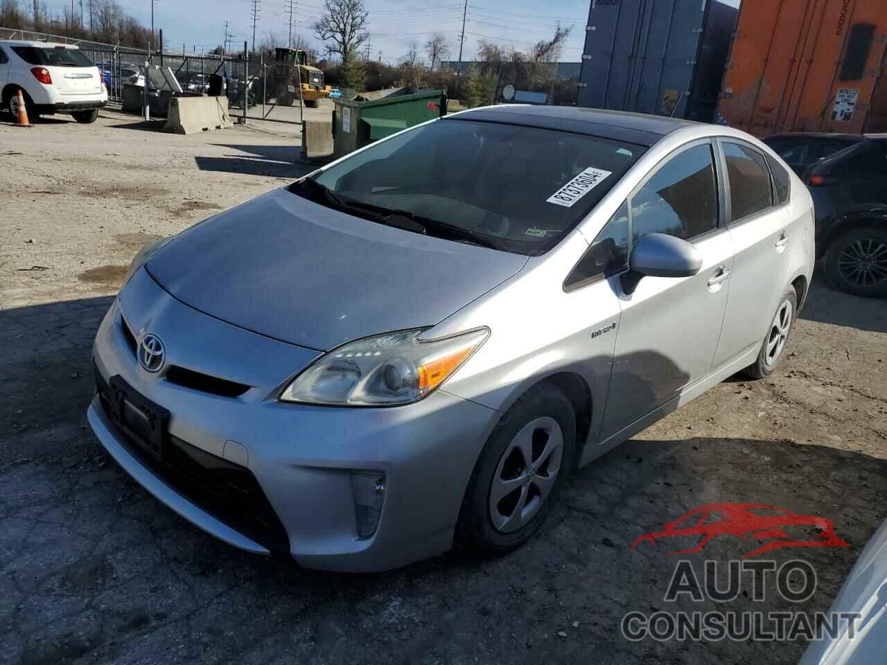 TOYOTA PRIUS 2012 - JTDKN3DU7C1568138