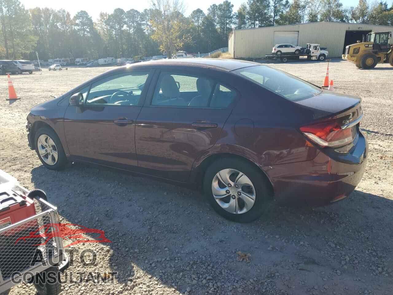 HONDA CIVIC 2013 - 19XFB2F51DE259807