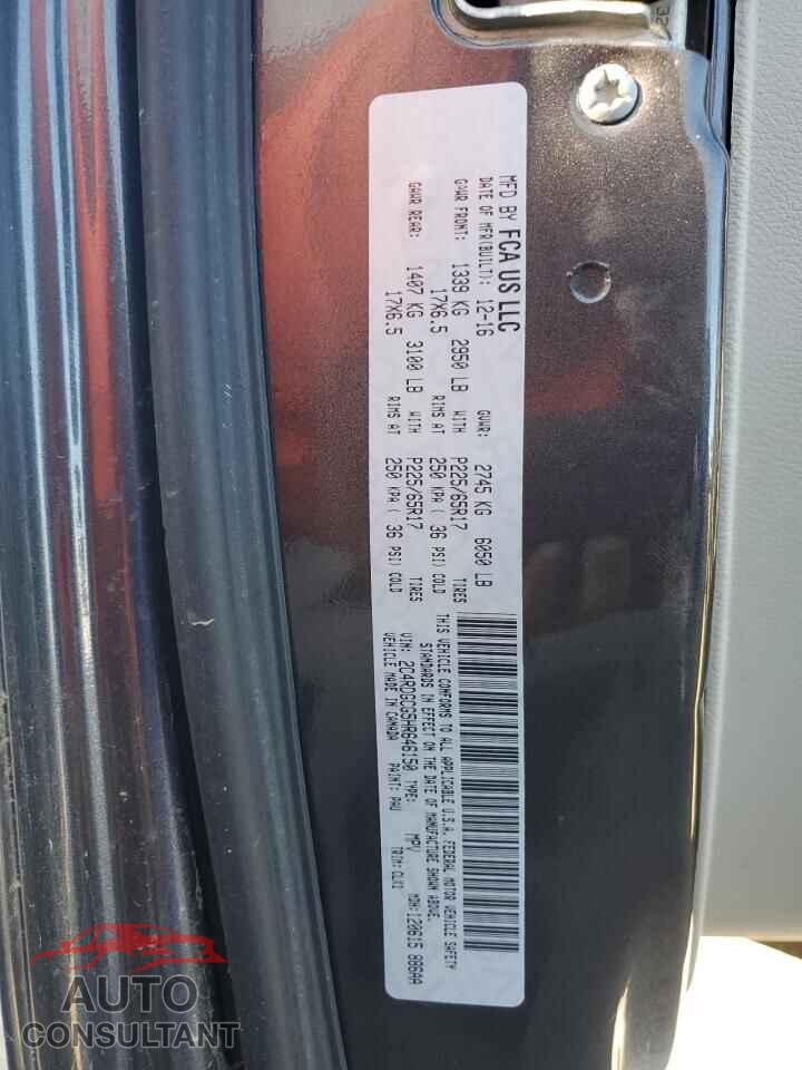 DODGE CARAVAN 2017 - 2C4RDGCG5HR646150