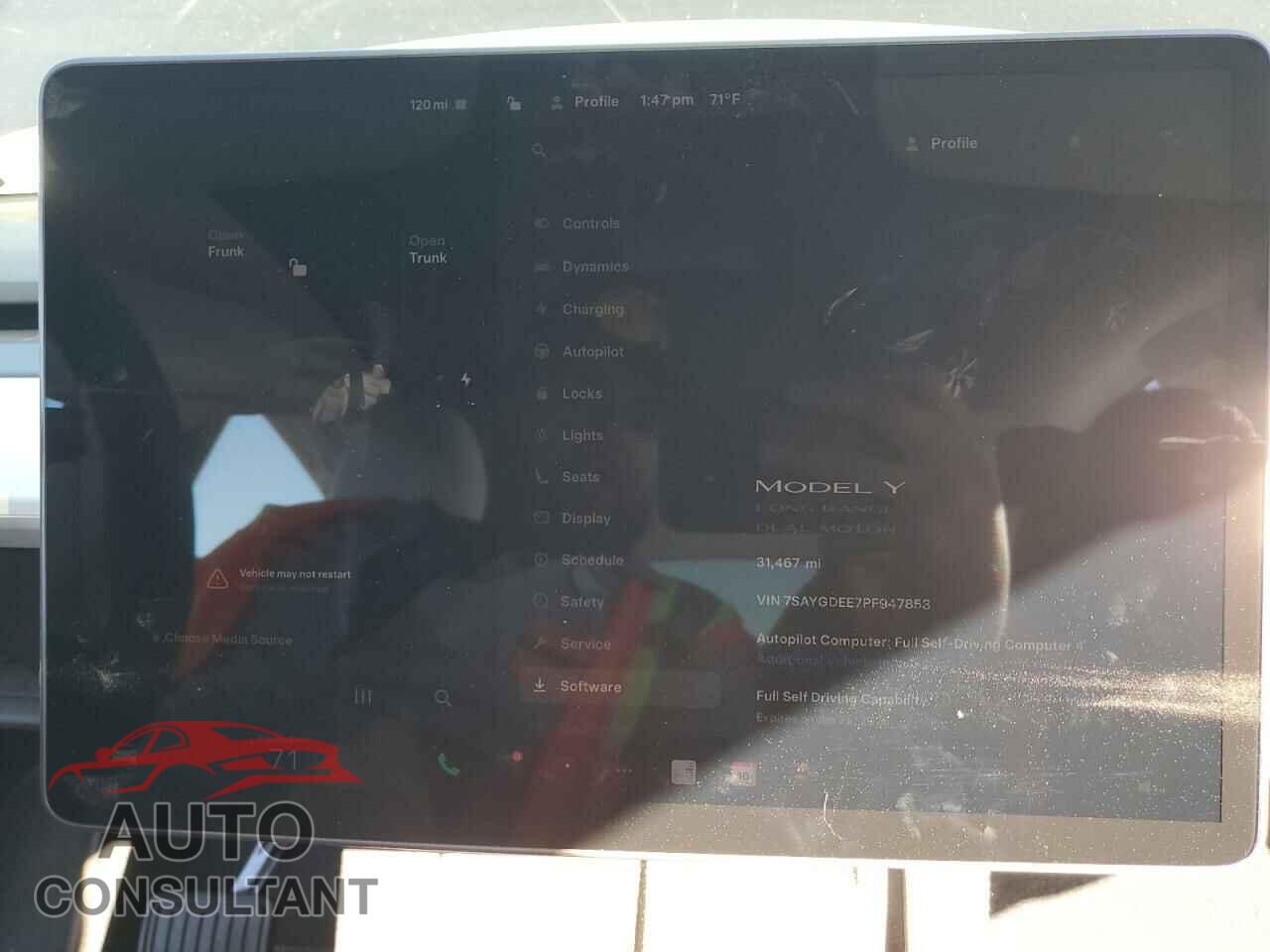TESLA MODEL Y 2023 - 7SAYGDEE7PF947853