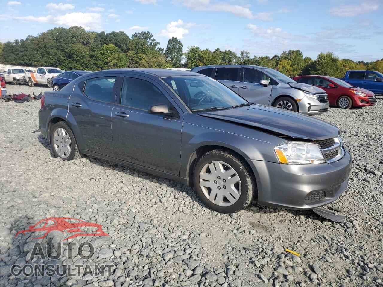 DODGE AVENGER 2012 - 1C3CDZAB7CN311507
