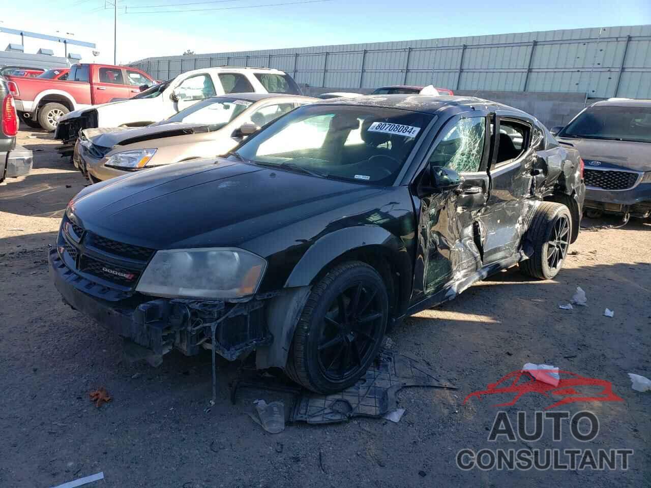 DODGE AVENGER 2013 - 1C3CDZCG7DN582500