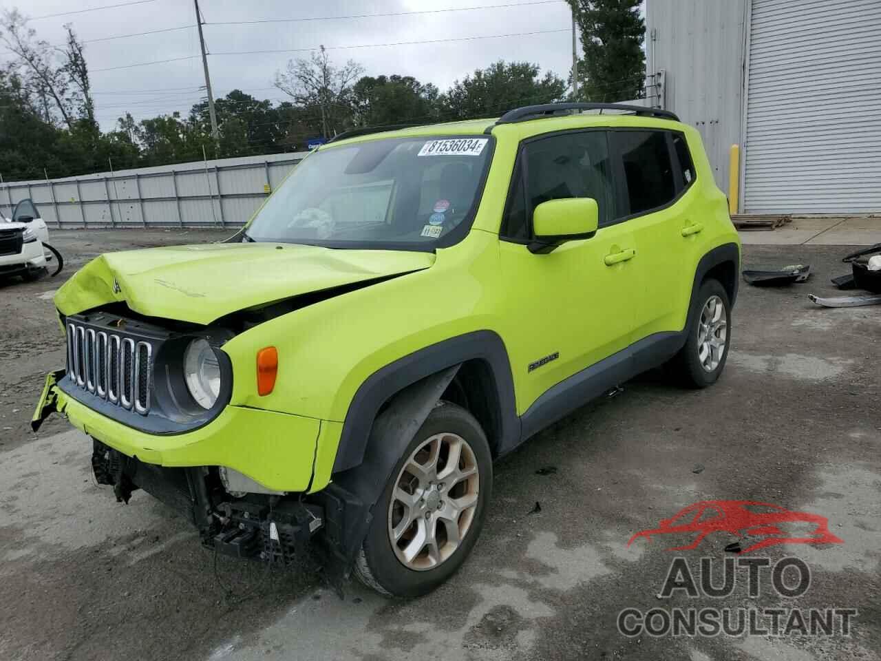 JEEP RENEGADE 2017 - ZACCJBBB5HPF02318
