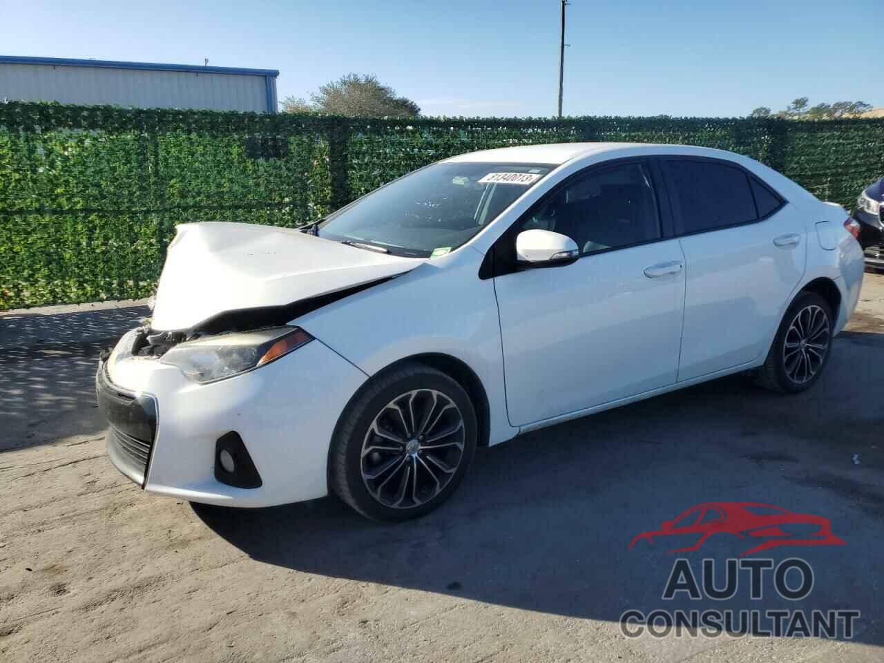 TOYOTA COROLLA 2016 - 5YFBURHE3GP386463