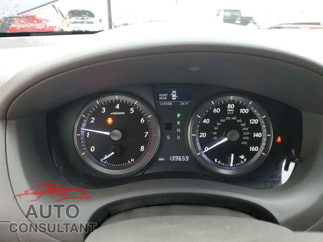 LEXUS ES350 2012 - JTHBK1EG2C2476580