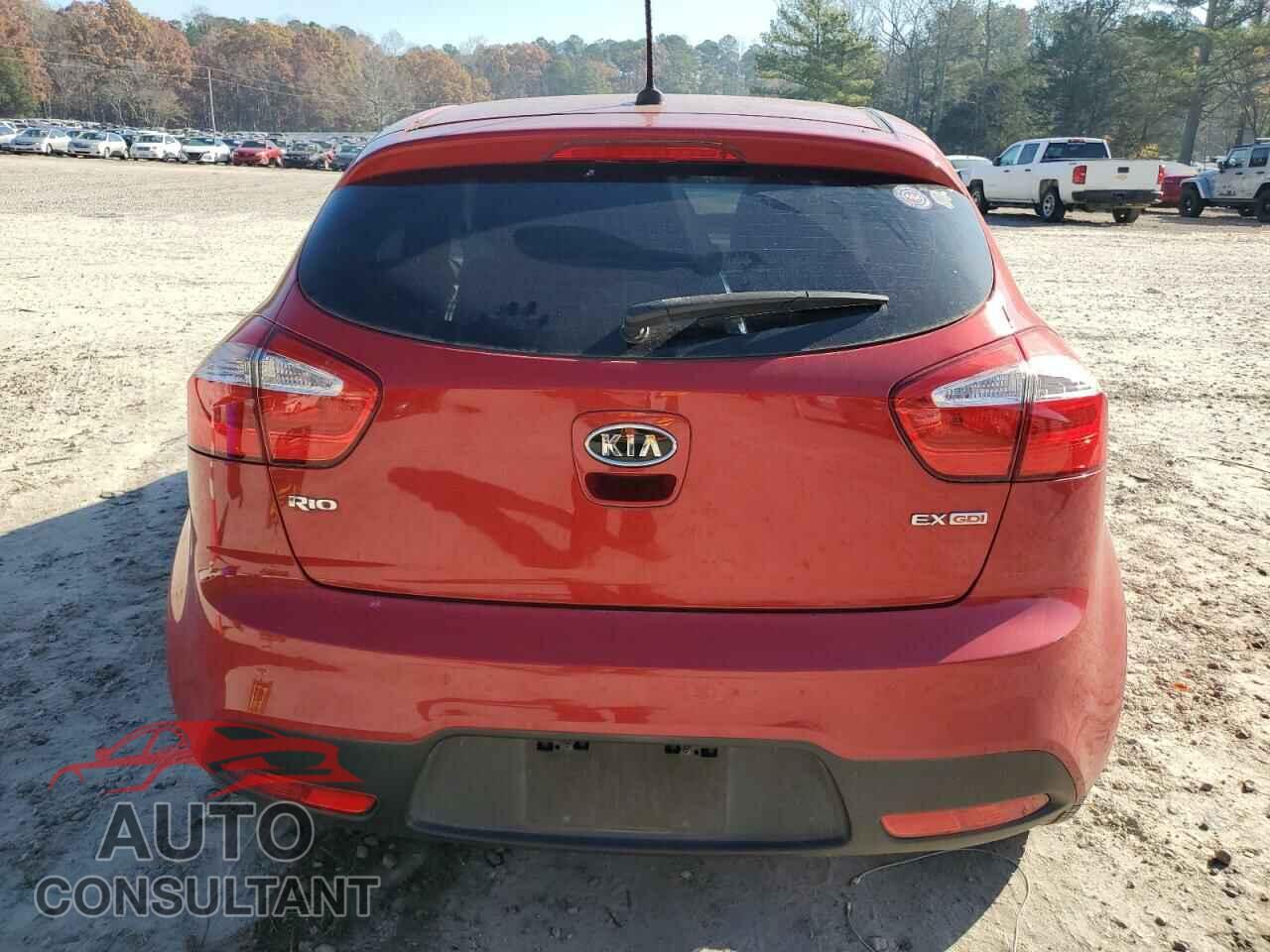 KIA RIO 2012 - KNADN5A3XC6093729