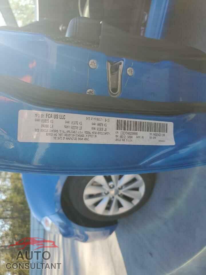 DODGE DART 2016 - 1C3CDFDH8GD508096