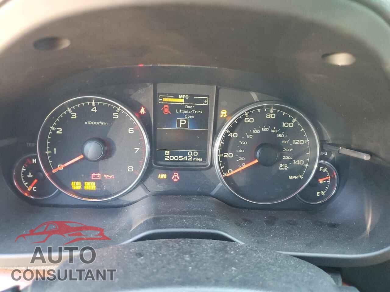 SUBARU OUTBACK 2014 - 4S4BRCLC4E3235010