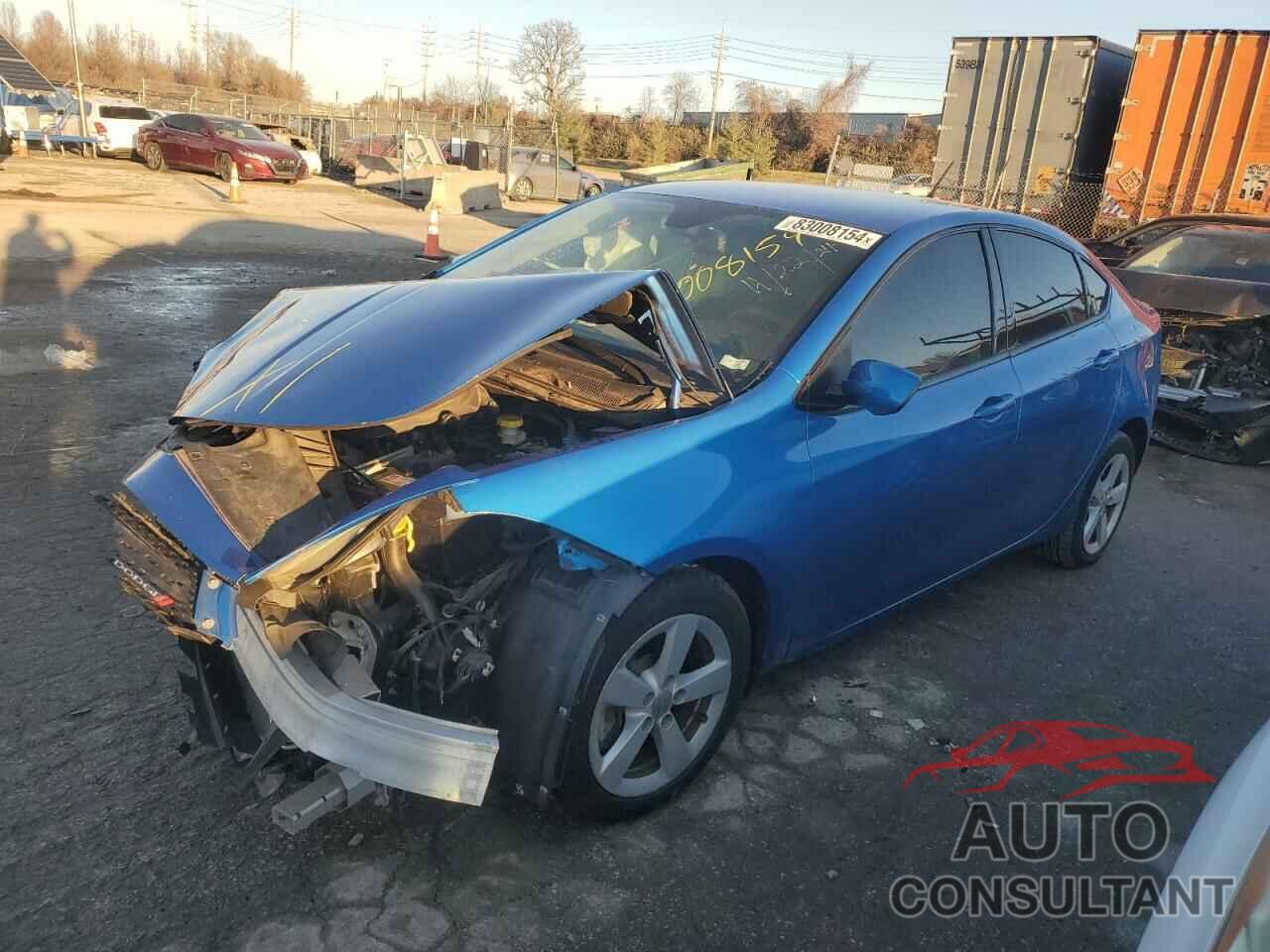 DODGE DART 2015 - 1C3CDFBB7FD330386