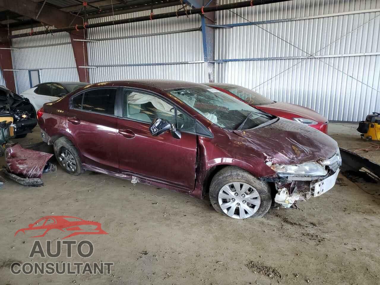 HONDA CIVIC 2012 - 19XFB2F5XCE363906