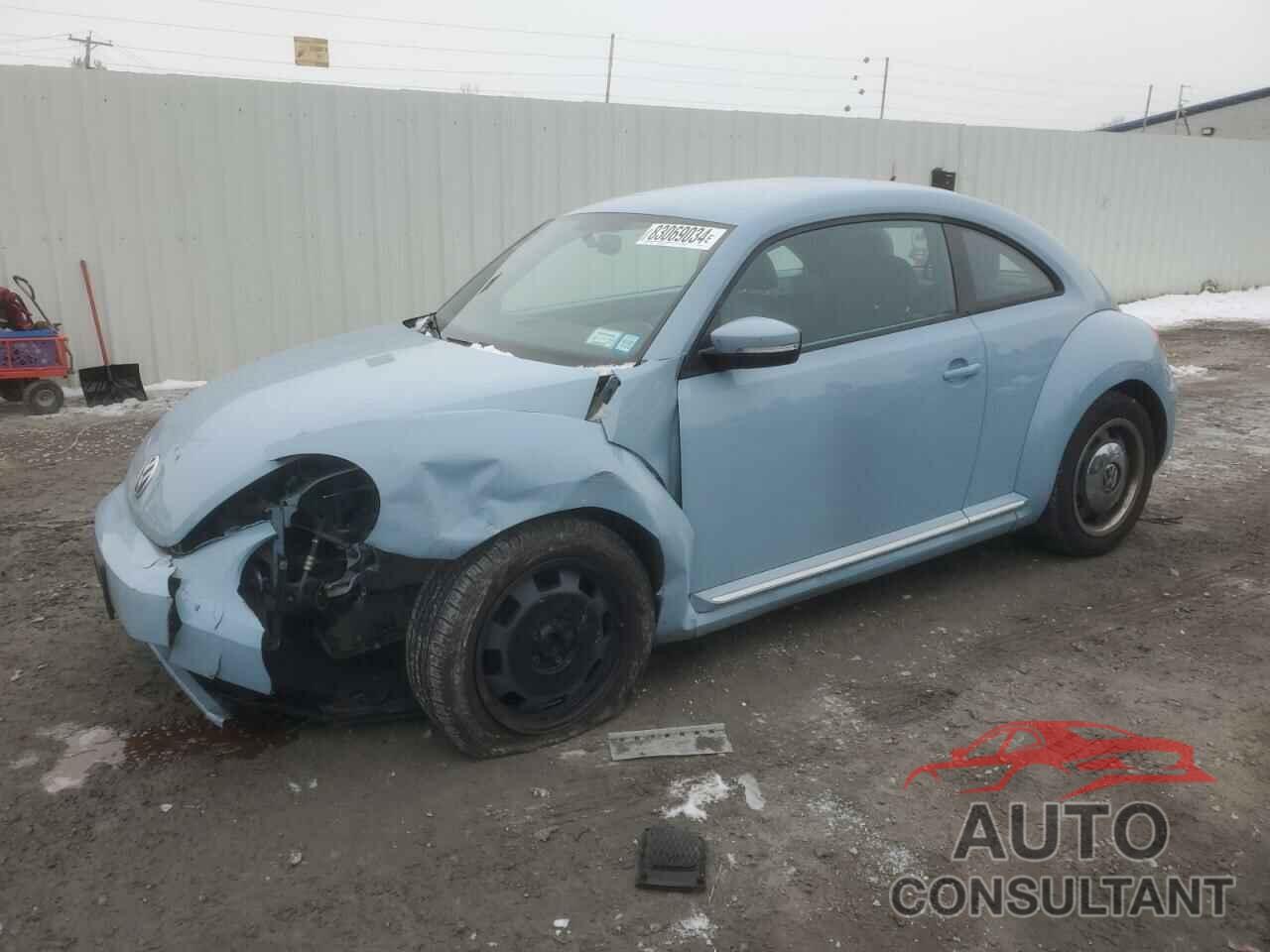 VOLKSWAGEN BEETLE 2012 - 3VWJP7AT3CM632202