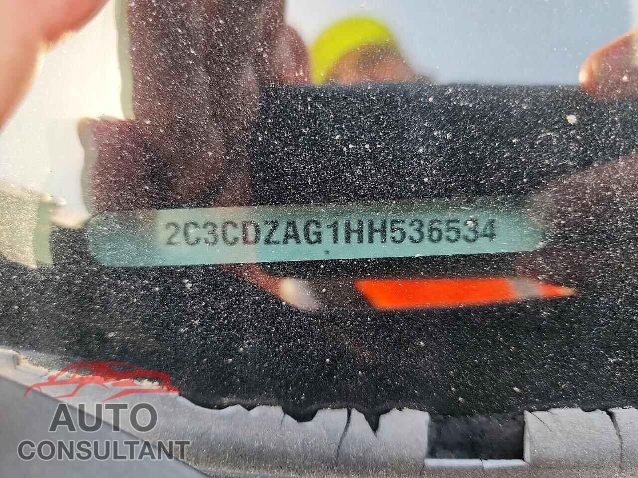 DODGE CHALLENGER 2017 - 2C3CDZAG1HH536534