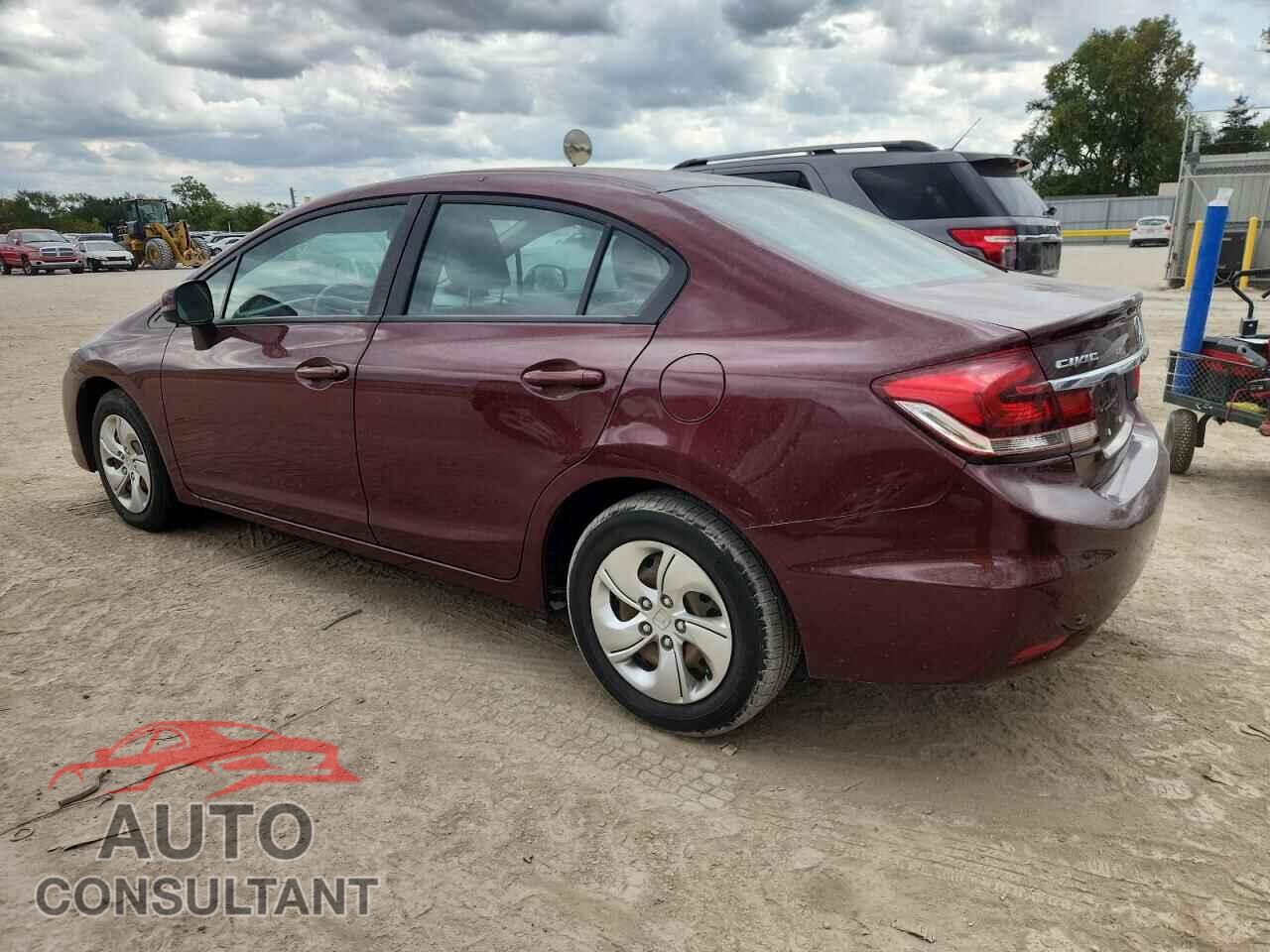 HONDA CIVIC 2013 - 2HGFB2F5XDH585160