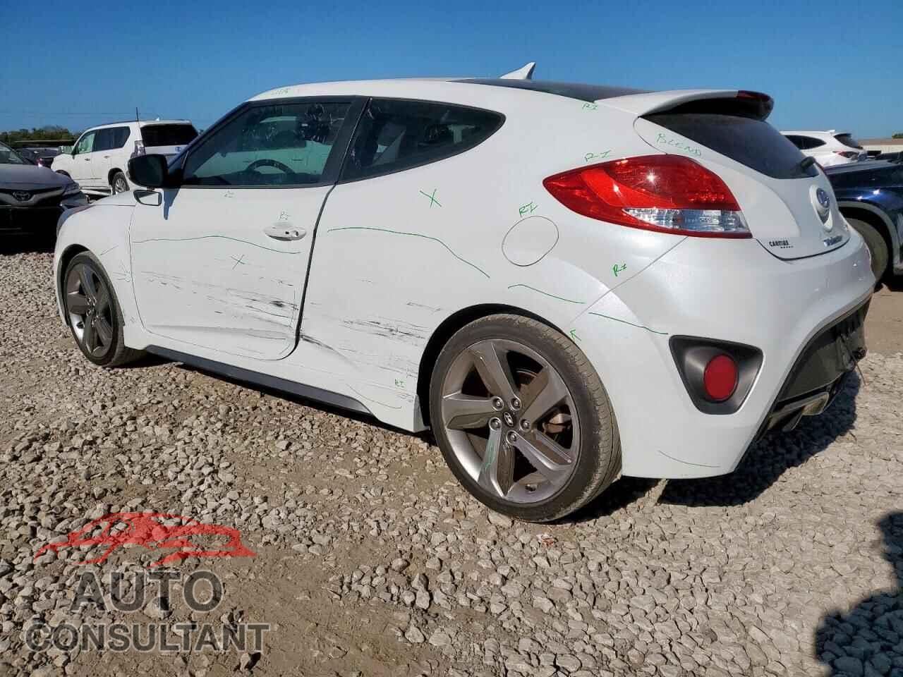 HYUNDAI VELOSTER 2013 - KMHTC6AE2DU144807