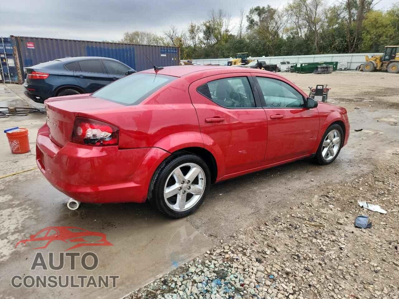 DODGE AVENGER 2013 - 1C3CDZAB2DN742421
