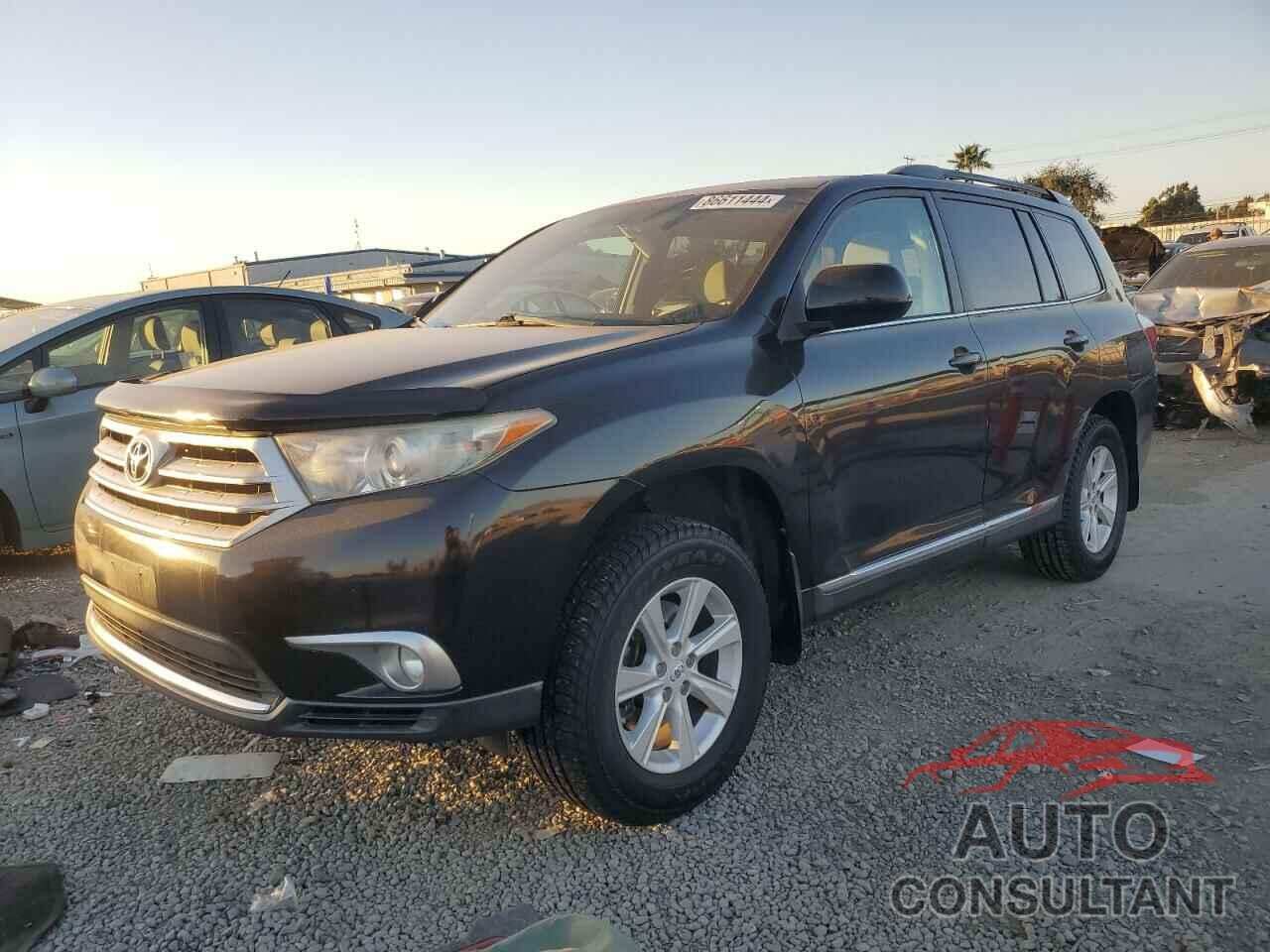 TOYOTA HIGHLANDER 2011 - 5TDZK3EH8BS048752