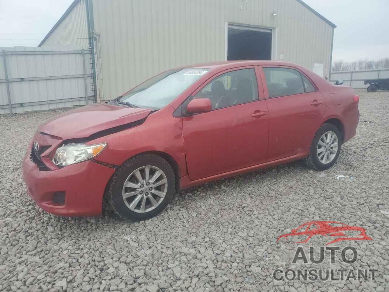 TOYOTA COROLLA 2009 - JTDBL40E099043555