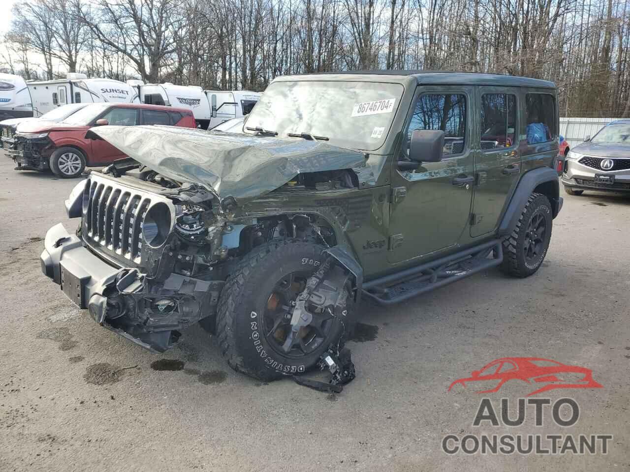 JEEP WRANGLER 2021 - 1C4HJXDN8MW558843