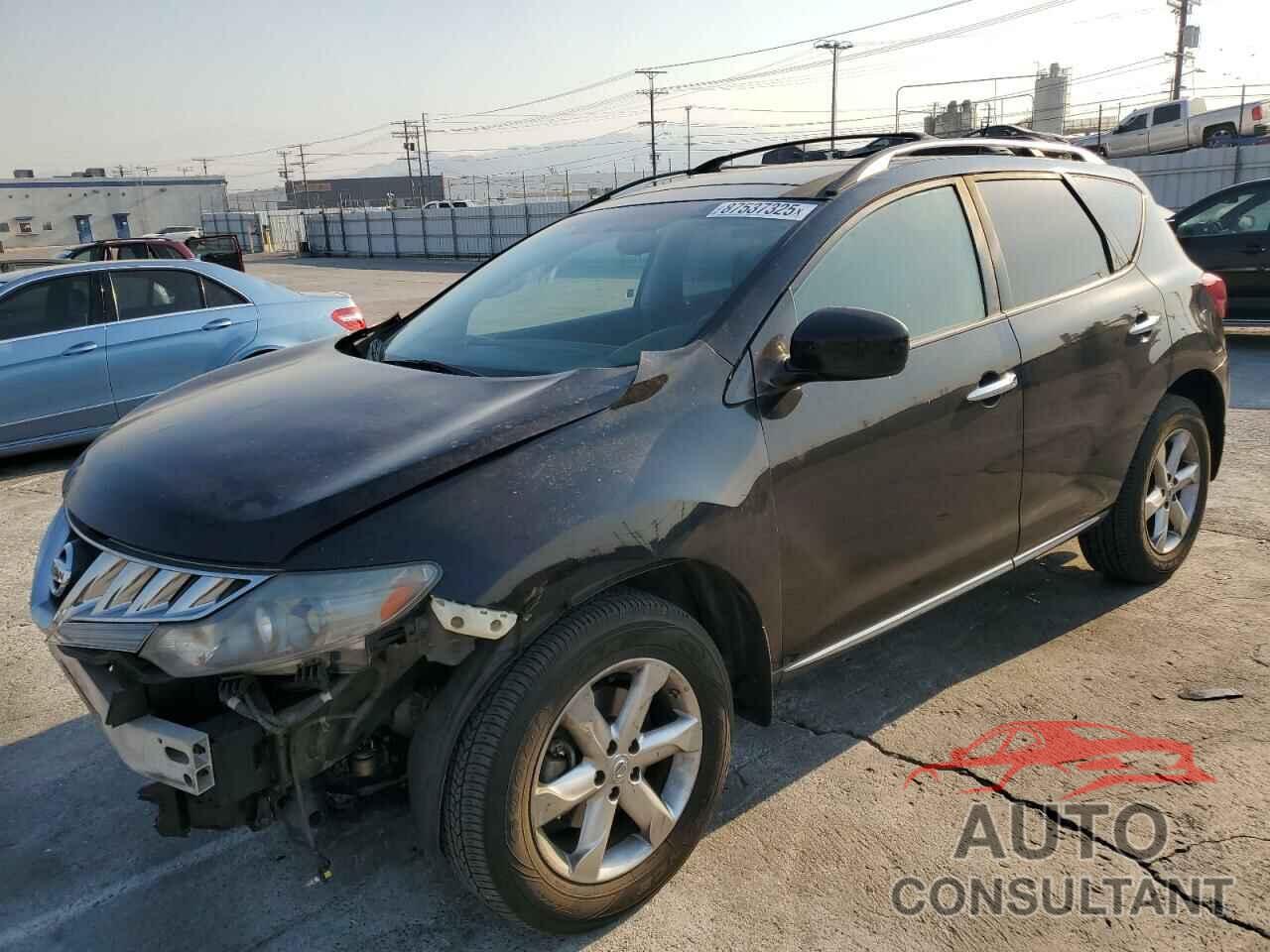 NISSAN MURANO 2010 - JN8AZ1MU4AW021367