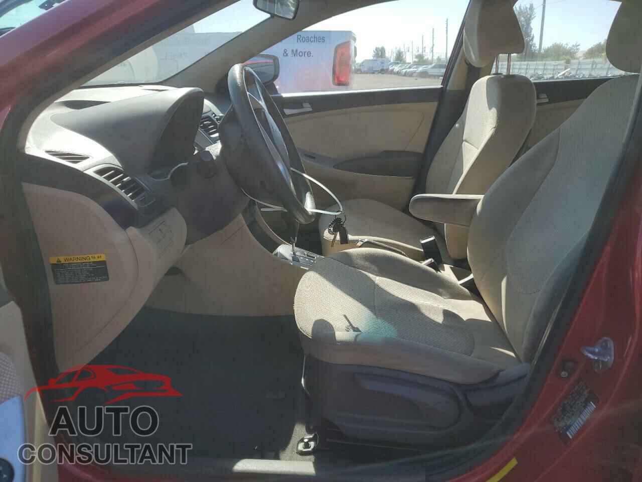 HYUNDAI ACCENT 2012 - KMHCT4AE7CU207015