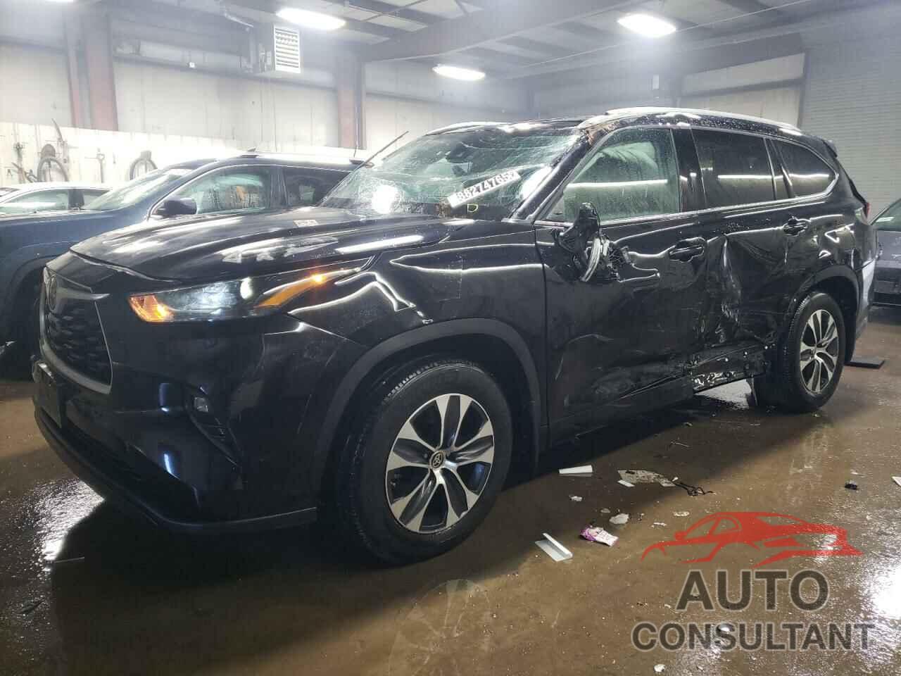 TOYOTA HIGHLANDER 2022 - 5TDGZRBH4NS195102