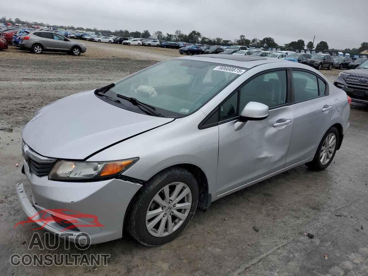 HONDA CIVIC 2012 - 19XFB2F88CE072993