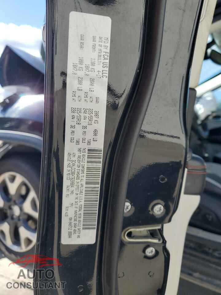 JEEP COMPASS 2017 - 3C4NJDCB6HT620664