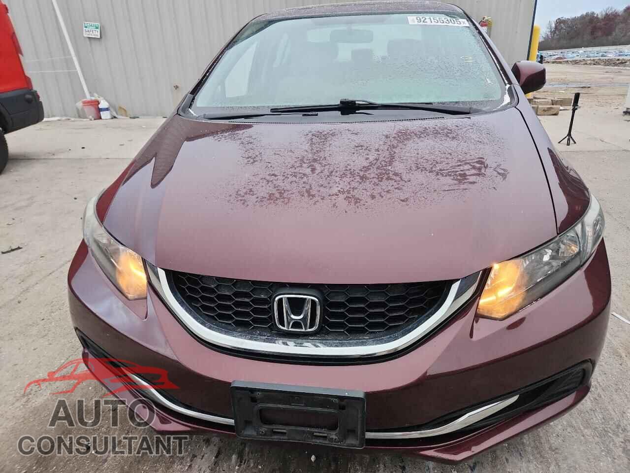 HONDA CIVIC 2013 - 19XFB2F80DE062542
