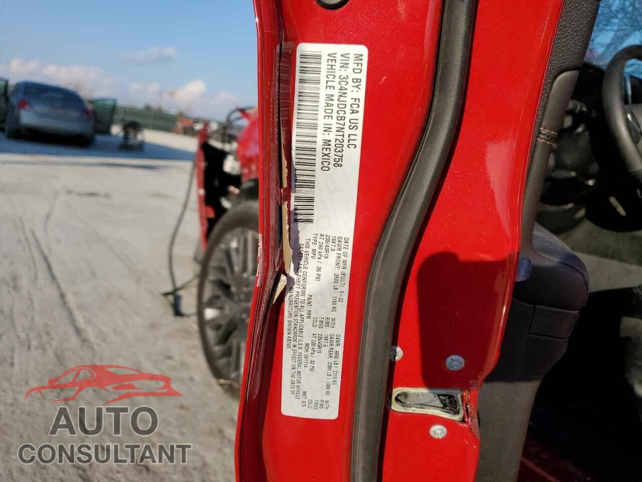 JEEP COMPASS 2022 - 3C4NJDCB7NT203758