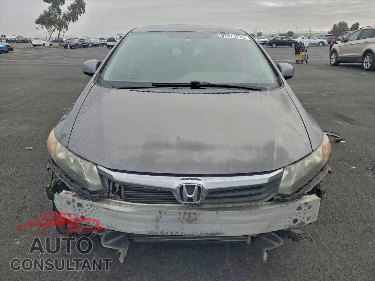 HONDA CIVIC 2012 - 19XFB2F50CE367561