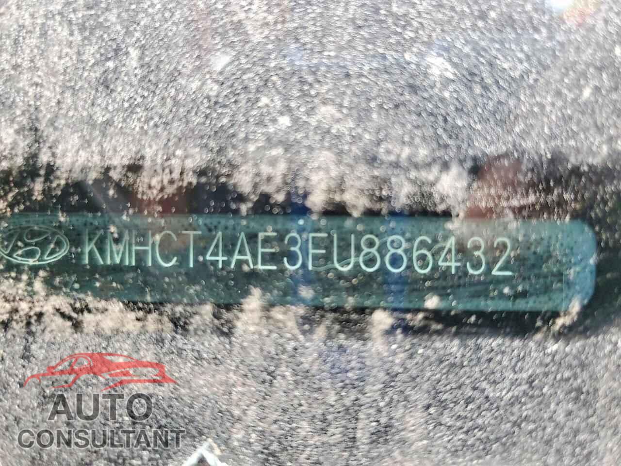 HYUNDAI ACCENT 2015 - KMHCT4AE3FU886432
