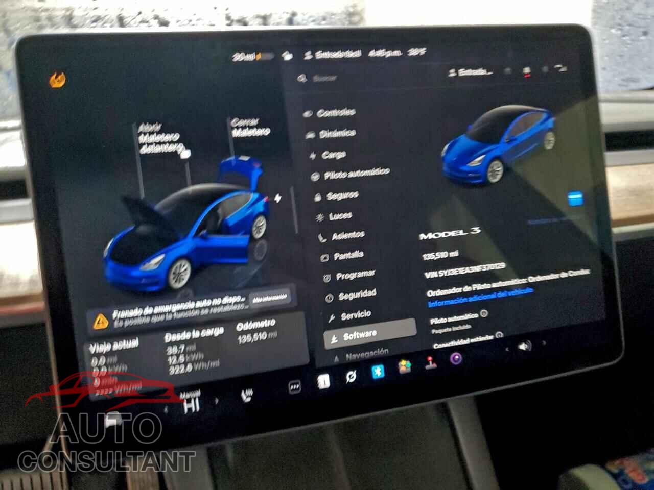 TESLA MODEL 3 2022 - 5YJ3E1EA3NF370129