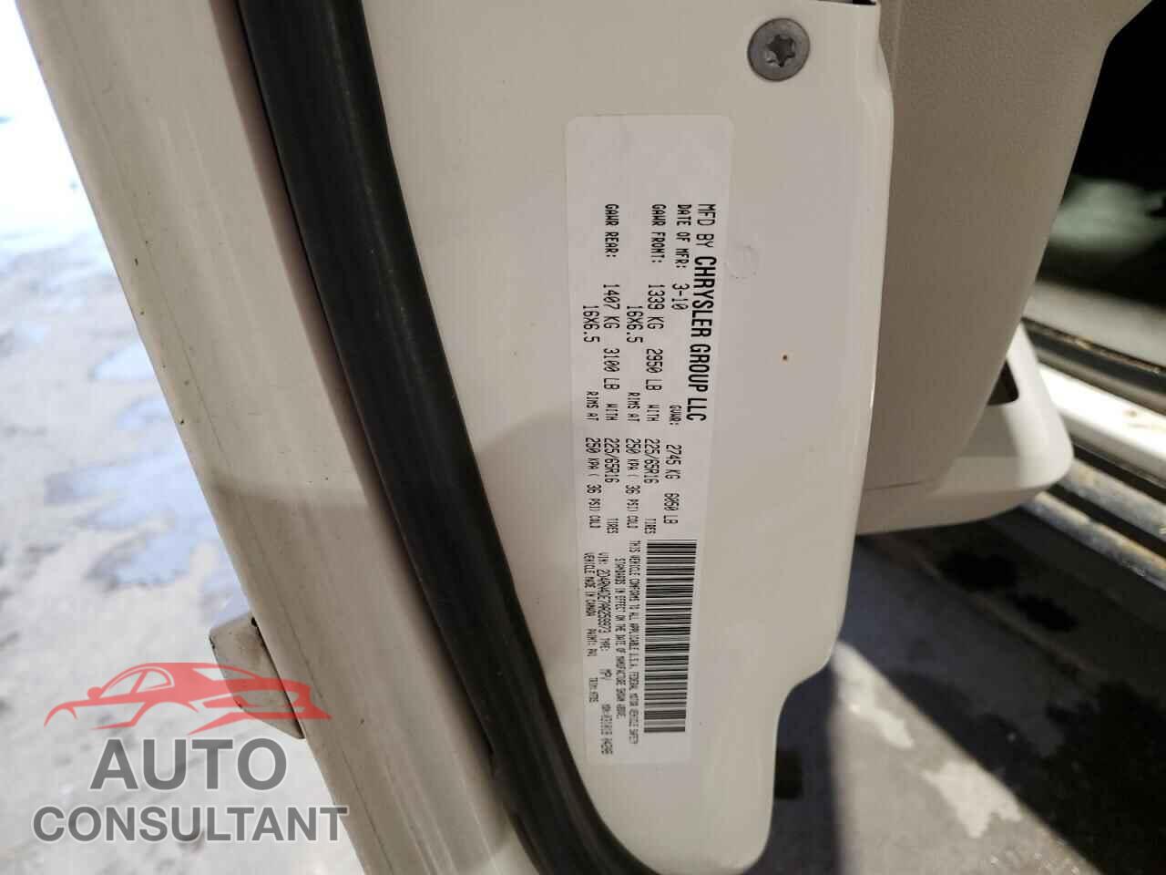 DODGE CARAVAN 2010 - 2D4RN4DE7AR259973