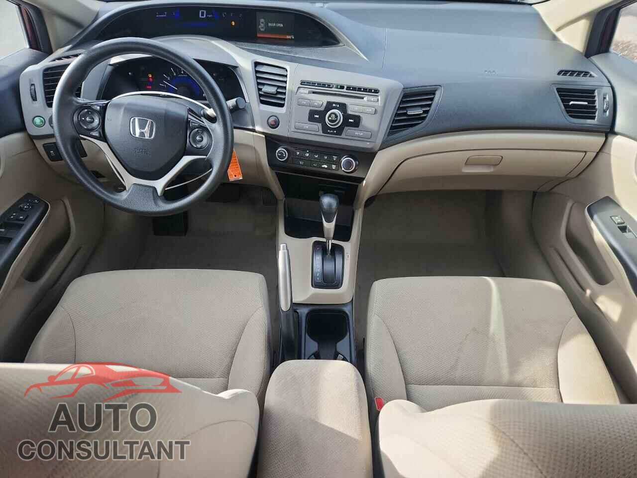 HONDA CIVIC 2012 - 19XFB2F54CE105588