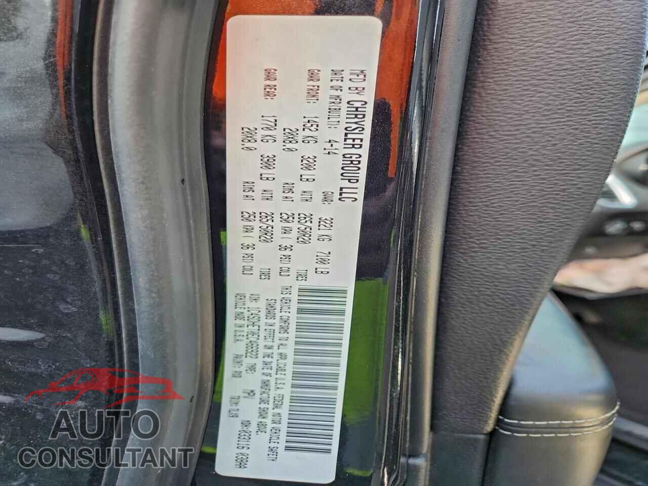 DODGE DURANGO 2014 - 1C4SDHET0EC466922