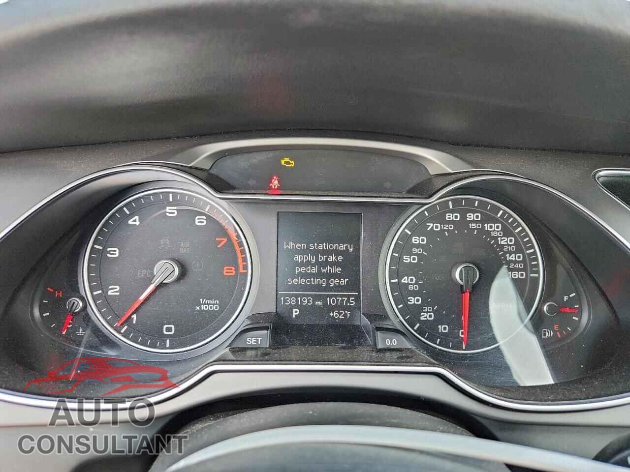 AUDI A4 2013 - WA19FAFL3DA145797